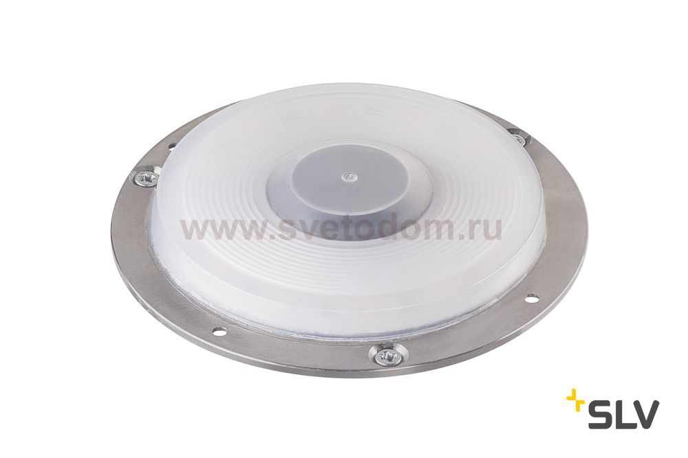 SLV 1001256 BIG PLOT светильник накладной IP67 5.5Вт с LED 3000K, 460лм, без накладки, алюминий