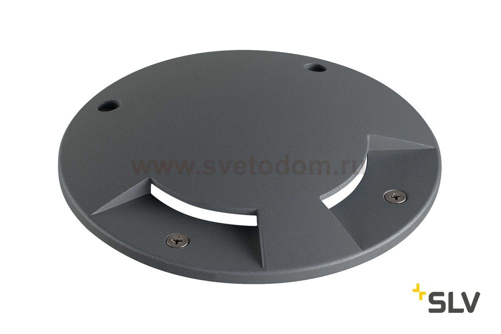 SLV 1001262 BIG PLOT COVER 2 SLOTS накладка на светильник, 2 сектора, антрацит