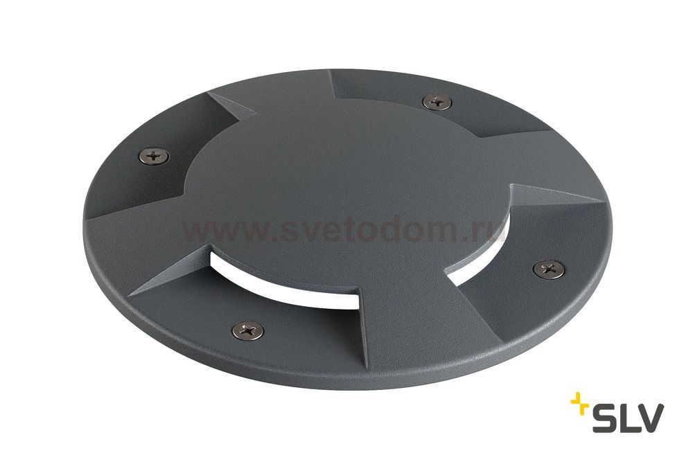 SLV 1001263 BIG PLOT COVER 4 SLOTS накладка на светильник, 4 сектора, антрацит