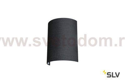 SLV 1001273 FENDA, абажур-полуэкран, черный