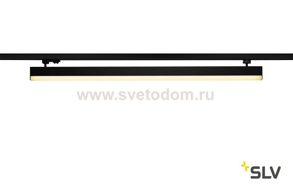 SLV 1001289 3Ph, SIGHT светильник 37.3Вт с LED 3000К, 3100лм, 120°, UGR<28, черный (ex 153610)