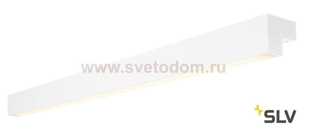 SLV 1001303 L-LINE 120 LED светильник накладной IP44 18.5Вт с LED 3000К, 1650лм, 120°, белый (ex 157441)