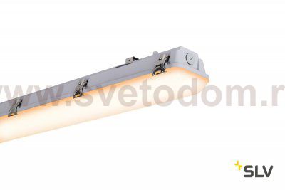 SLV 1001316 IMPERVA 150 светильник накладной IP66 55Вт c LED 3000К, 6600лм, 120°, серый