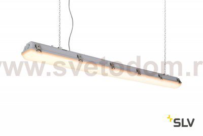 SLV 1001316 IMPERVA 150 светильник накладной IP66 55Вт c LED 3000К, 6600лм, 120°, серый