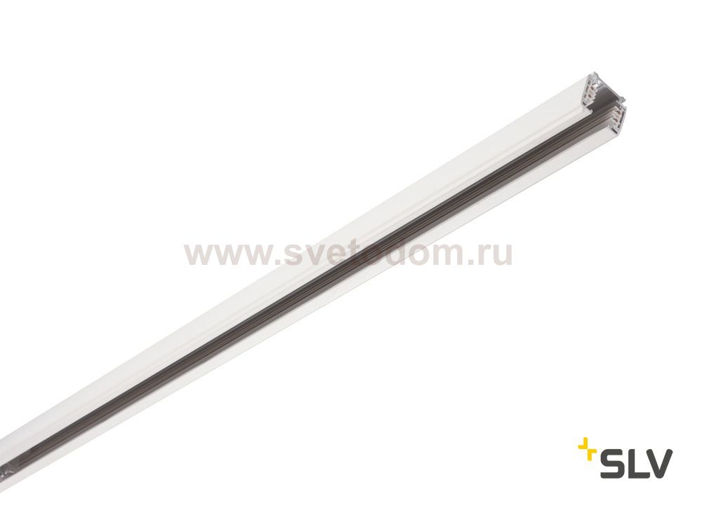 SLV 1001377 3Ph | S-TRACK шинопровод 3м, трехканальный, 230В, 16А макс., белый RAL9016 (ex 175031)