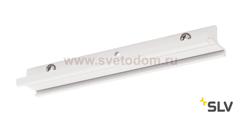 SLV 1001392 3Ph | S-TRACK, коннектор прямой механический, белый RAL9016 (ex 175181)