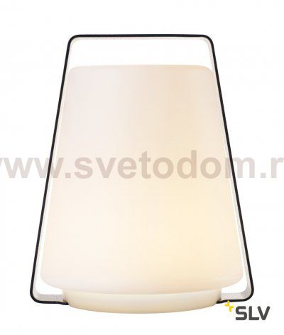 SLV 1001414 DEGANO 18 светильник IP44 3.2Вт с аккумулятором и LED 3000К, 200лм, антрацитно-серый RAL7016/ белый