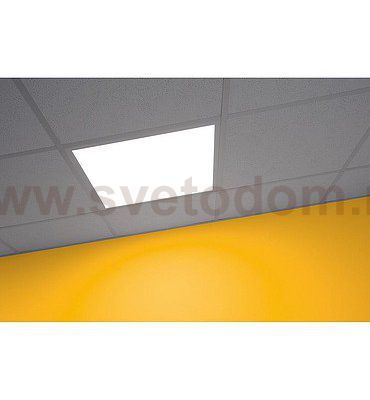 SLV 1001445 I-VIDUAL PANEL 62x62 светильник встраиваемый 1000мА 34Вт с LED 3000К, 3700лм, UGR<19, без БП, белый