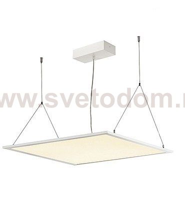 SLV 1001445 I-VIDUAL PANEL 62x62 светильник встраиваемый 1000мА 34Вт с LED 3000К, 3700лм, UGR<19, без БП, белый