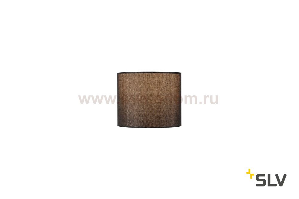 SLV 1001451 FENDA, абажур-цилиндр диам. 20 см, черный (40Вт макс.)
