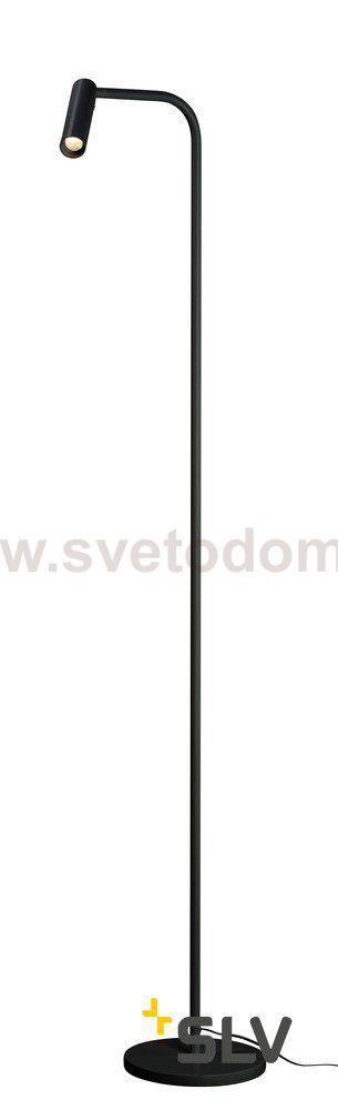 SLV 1001463 KARPO FL светильник напольный 6.5Вт с LED 3000К, 330лм, 40°, черный