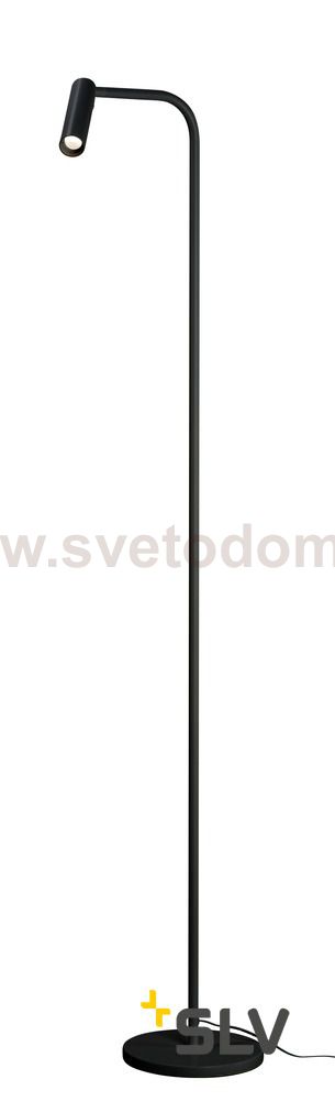 SLV 1001463 KARPO FL светильник напольный 6.5Вт с LED 3000К, 330лм, 40°, черный