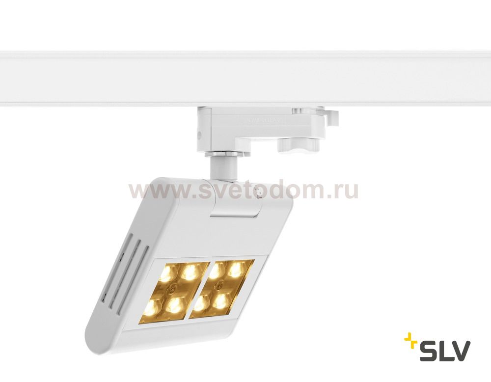 SLV 1001466 3Ph, LENITO светильник 23Вт с LED 3000К, 2450лм, 120°, белый