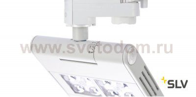 SLV 1001466 3Ph, LENITO светильник 23Вт с LED 3000К, 2450лм, 120°, белый