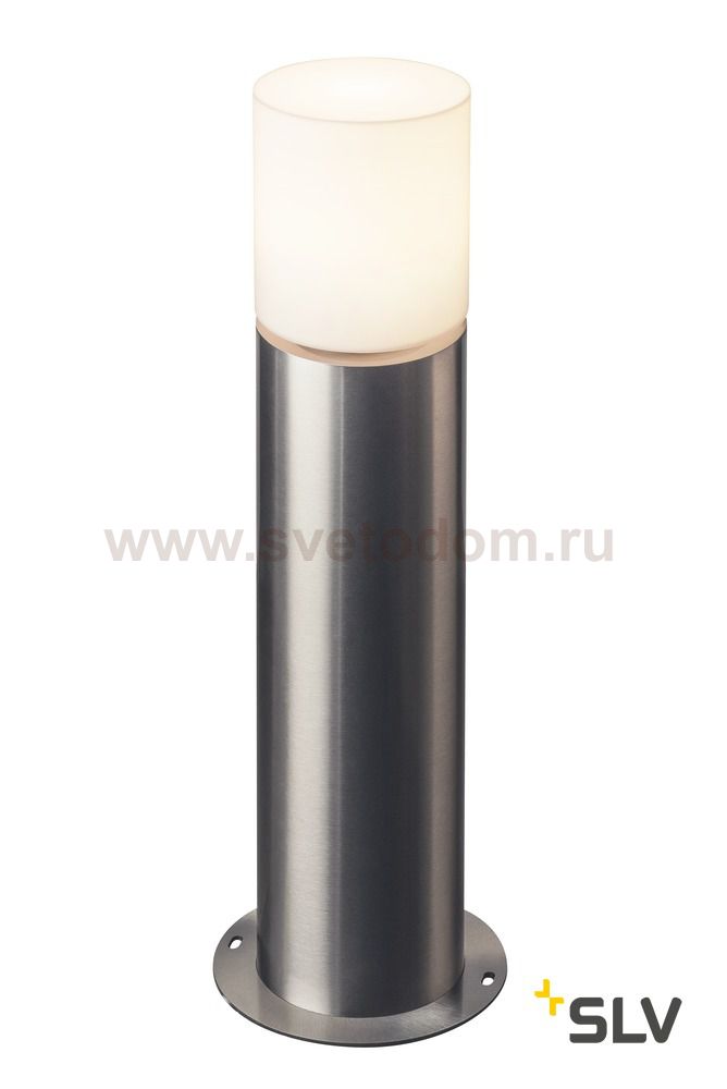 SLV 1001492 ROX ACRYL POLE 60 LED светильник ландшафтный IP44 12Вт с LED 3000K, 690лм, сталь/ белый