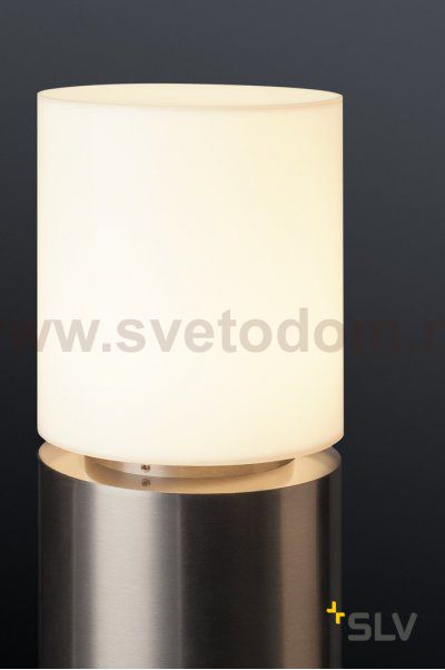 SLV 1001492 ROX ACRYL POLE 60 LED светильник ландшафтный IP44 12Вт с LED 3000K, 690лм, сталь/ белый