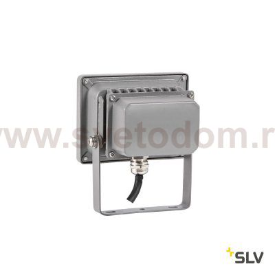 SLV 1001634 OUTDOOR BEAM 12 светильник накладной IP65 11Вт с LED 3000К, 725лм, 100°,  серебристый (ex 231102)