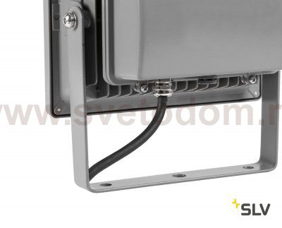 SLV 1001636 OUTDOOR BEAM 23 светильник накладной IP65 32Вт с LED 3000К, 2900лм, 100°,  серебристый (ex 231112)