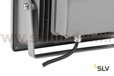 SLV 1001638 OUTDOOR BEAM 29 светильник накладной IP65 54Вт с LED 3000К, 5100лм, 100°,  серебристый (ex 231122)