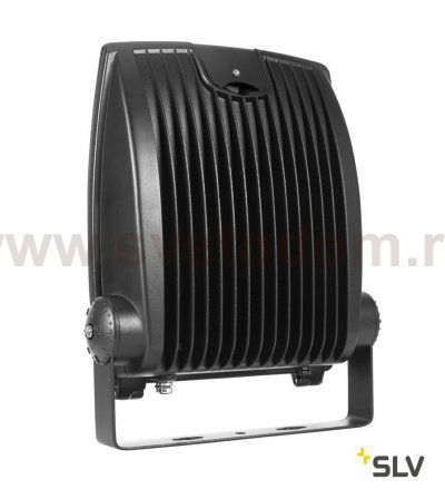 SLV 1001644 FLOOD LIGHT 32 светильник IP65 81Вт с LED 5700К, 7200лм, 90°, кабель 2м с вилкой, черный (ex 231175)
