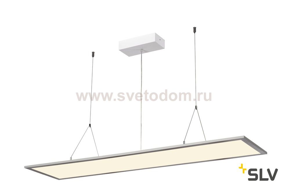 SLV 1001647 I-PENDANT PRO LED PANEL PREMIUM светильник подвесной 42Вт с LED 3000K, 3750лм, UGR<19, серебристый