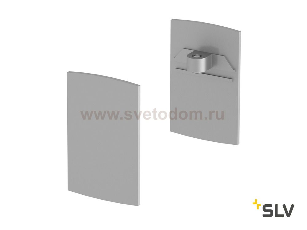 SLV 1001809 H-PROFIL, заглушка, 2шт., алюминий