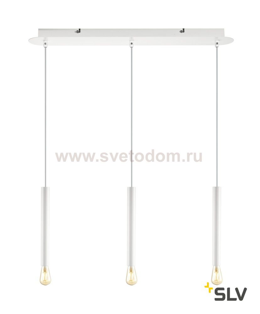 SLV 1001819 FITU, основание прямоугольное 3х, белый