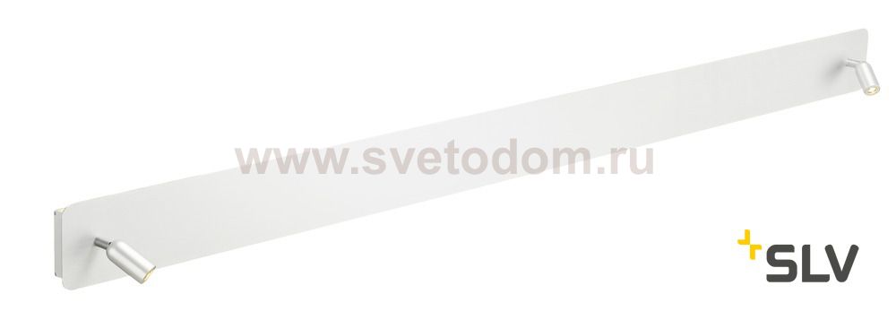 SLV 1001822 NAPIA TWIN светильник настенный 16.6Вт с LED 3000К, вверх 470лм, спот 2x 95лм (32°), белый