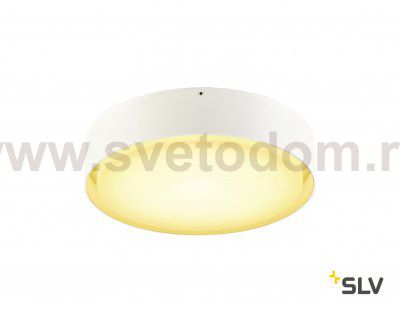 SLV 1001855 LIPA светильник накладной IP54 24Вт c LED 3000К/4000К, 1600лм, белый