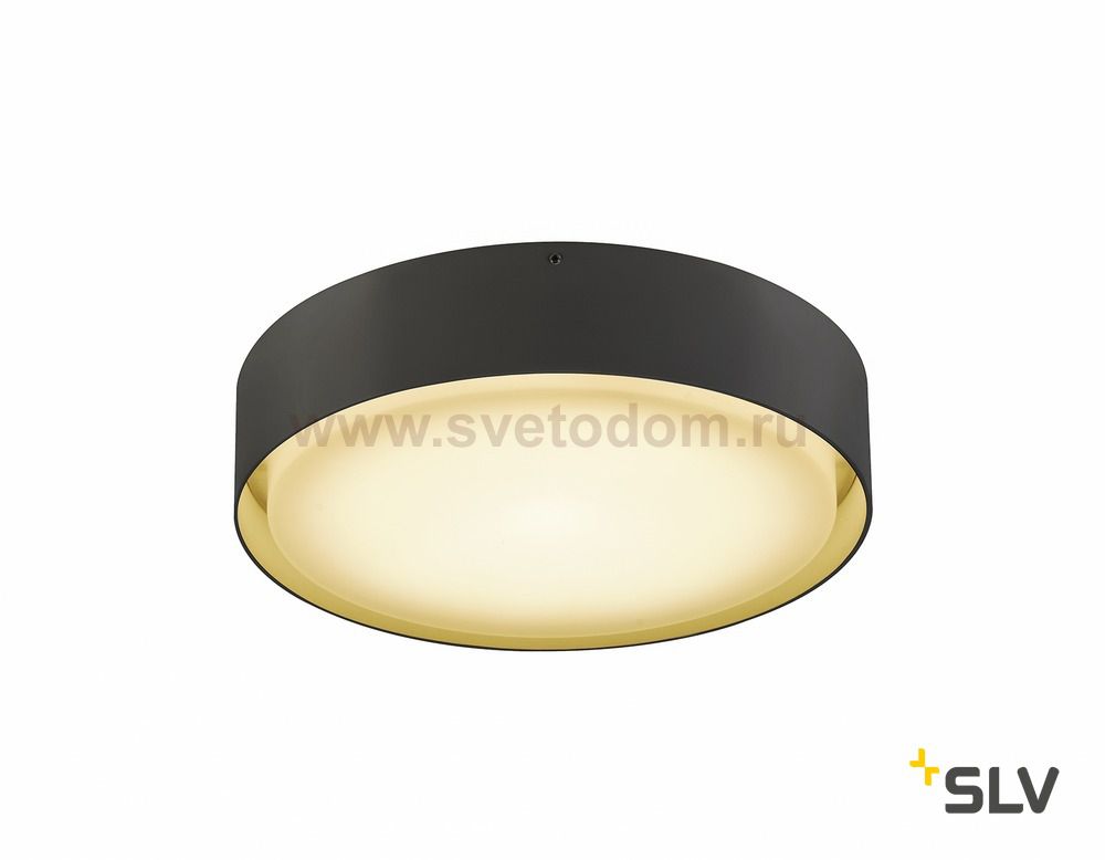 SLV 1001856 LIPA светильник накладной IP54 24Вт c LED 3000К/4000К, 1500лм, антрацит