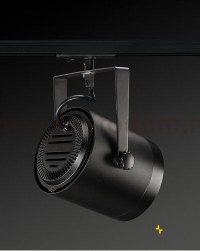 SLV 1001860 1PHASE-TRACK, EURO SPOT ES111 светильник для лампы ES111 75Вт макс., черный