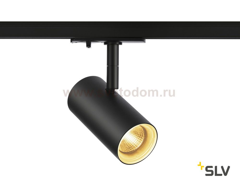 SLV 1001862 1PHASE-TRACK, NOBLO SPOT светильник 7.5Вт c LED 2700К, 620лм, 36°, черный