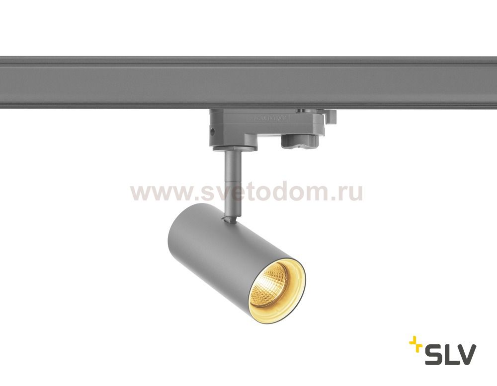 SLV 1001867 3Ph, NOBLO SPOT светильник 7.5Вт c LED 2700К, 620лм, 36°, серебристый