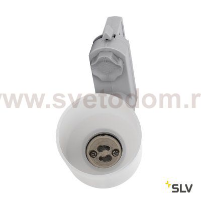 SLV 1001873 3Ph, PURI GLASS светильник для лампы GU10 50Вт макс., серебристый