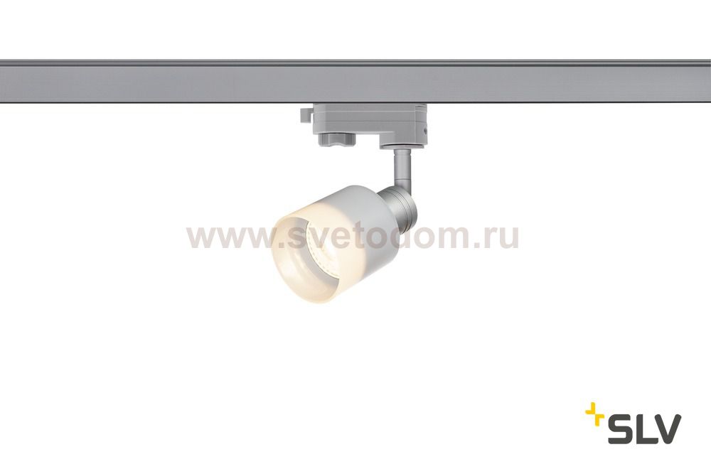 SLV 1001873 3Ph, PURI GLASS светильник для лампы GU10 50Вт макс., серебристый