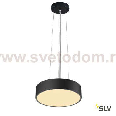 SLV 1001877 MEDO 30 LED CW TRIAC светильник накладной 16Вт с LED 3000К/4000К, 1600лм/1800лм, 105°, черный