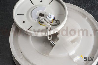 SLV 1001884 MEDO 40 LED CW TRIAC светильник накладной 31Вт с LED 3000К/4000К, 3100лм/3200лм, 105°, белый