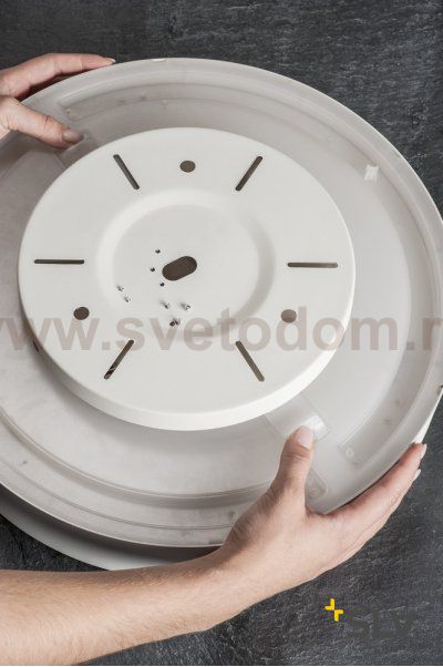 SLV 1001884 MEDO 40 LED CW TRIAC светильник накладной 31Вт с LED 3000К/4000К, 3100лм/3200лм, 105°, белый