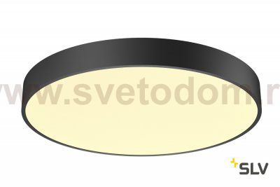 SLV 1001886 MEDO 60 LED CW TRIAC светильник накладной 40Вт с LED 3000К/4000К, 3800лм/4200лм, 105°, черный