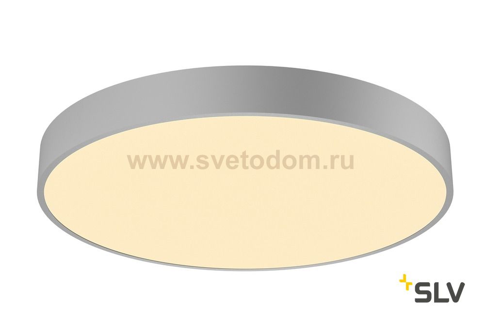 SLV 1001888 MEDO 60 LED CW TRIAC светильник накладной 40Вт с LED 3000К/4000К, 3800лм/4200лм, 105°, серебристый