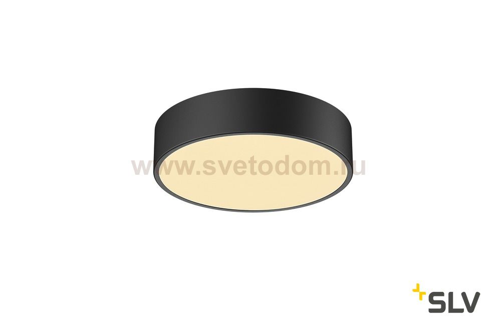 SLV 1001889 MEDO 30 LED CW DALI светильник накладной 16Вт с LED 3000К/4000К, 1600лм/1800лм, 105°, черный