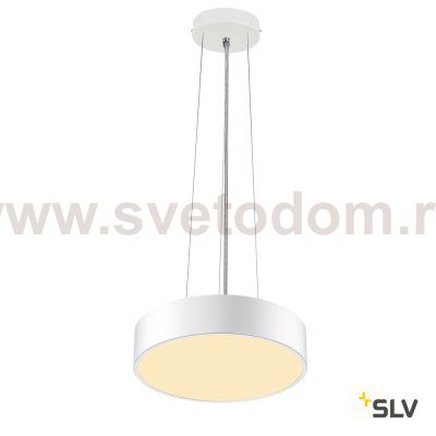 SLV 1001893 MEDO 30 LED CW DALI светильник накладной 16Вт с LED 3000К/4000К, 1600лм/1800лм, 105°, белый