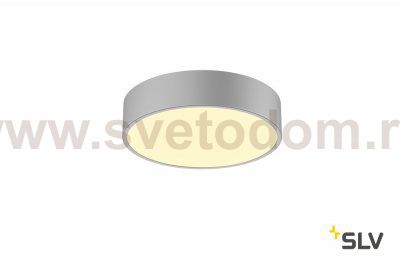 SLV 1001894 MEDO 30 LED CW DALI светильник накладной 16Вт с LED 3000К/4000К, 1600лм/1800лм, 105°, серебристый