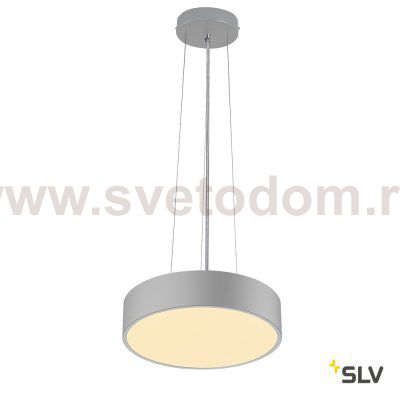 SLV 1001894 MEDO 30 LED CW DALI светильник накладной 16Вт с LED 3000К/4000К, 1600лм/1800лм, 105°, серебристый
