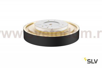 SLV 1001895 MEDO 40 LED CW DALI светильник накладной 31Вт с LED 3000К/4000К, 3100лм/3200лм, 105°, черный