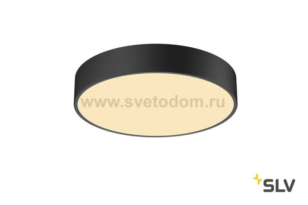 SLV 1001895 MEDO 40 LED CW DALI светильник накладной 31Вт с LED 3000К/4000К, 3100лм/3200лм, 105°, черный