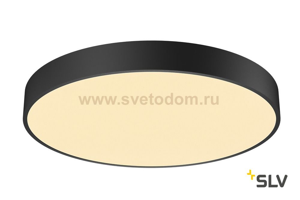SLV 1001898 MEDO 60 LED CW DALI светильник накладной 40Вт с LED 3000К/4000К, 3800лм/4200лм, 105°, черный
