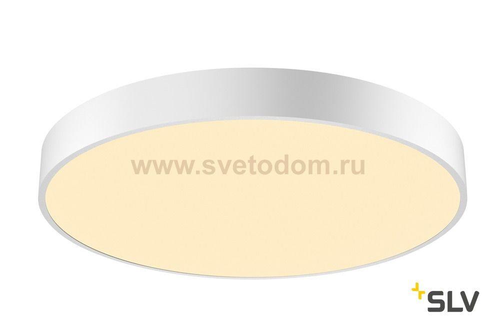 SLV 1001900 MEDO 60 LED CW DALI светильник накладной 40Вт с LED 3000К/4000К, 3800лм/4200лм, 105°, серебристый