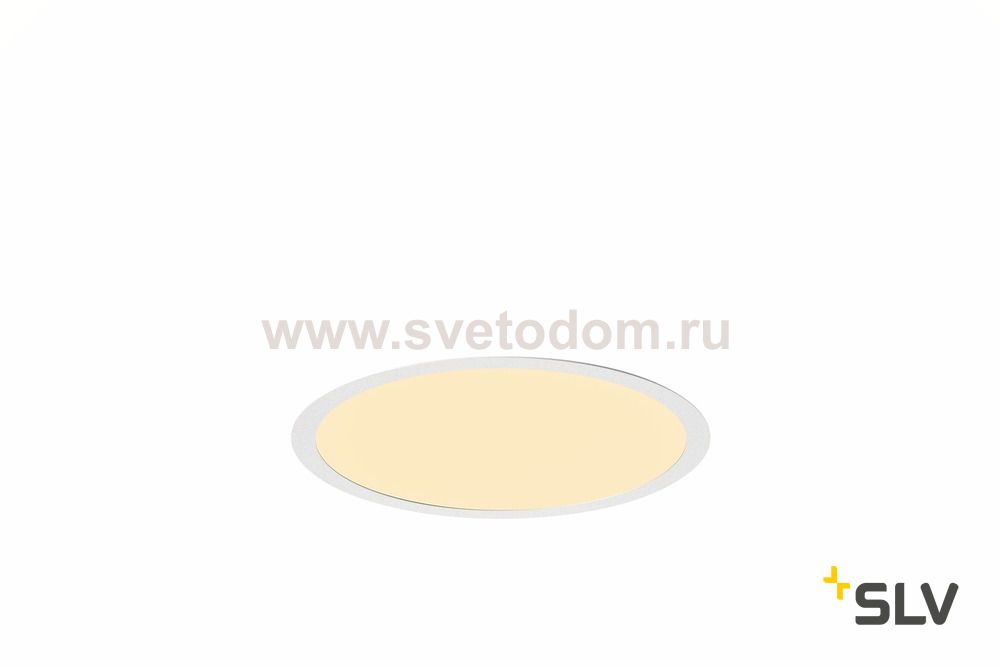 SLV 1001905 MEDO 30 LED FRAME светильник встраиваемый 350мА 14Вт с LED 3000К/4000К, 1600лм/1800лм, 105°, белый