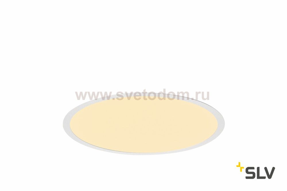 SLV 1001906 MEDO 40 LED FRAME светильник встраиваемый 700мА 28Вт с LED 3000К/4000К, 3100лм/3200лм, 105°, белый
